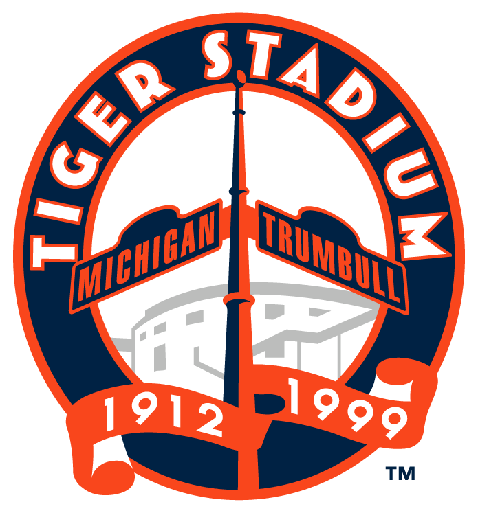 Detroit Tigers 1999 Stadium Logo iron on transfers for T-shirts